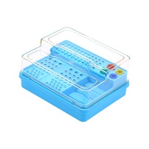 Shineyee Endo 91 Delikli Diş Saklama Ve Dezenfeksiyon Kutusu Endo Burs Tutucu Bur Dezenfeksiyon Kutusu-298