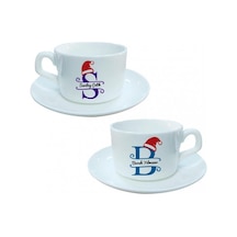 Kişiye Özel Yeniyıl Temalı 2'li Set Baskılı Fincan Hk2425