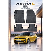Opel Astra L 2022+ Aracınıza Özel Üretim Havuzlu Paspas Takımı A+ -mod-