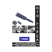 Ergonomik Yüksek Kaliteli Elastik Kolay Temizlenir Mikrofiber Otomobil Lastik Jant Temizleme Fırçası