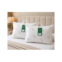 Kupon 2li Bamboo Yastık 2x800gr Çantalı 50x70 Beyaz