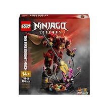 Lego Ateş Şövalyesi Robotu Yaratıcı 14+ Çocuklar İçin Minifigür Seti