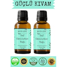 %100 Saf Okaliptus Uçucu Yağı Seti - 2x10 Ml Seyreltilmemiş 20 ML