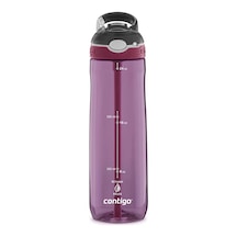 Contigo Ashland Tren Tek El Bas İç Kapaklı Su Matarası 720ml 2191382 - Mor Mor