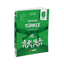 Gizli Yayınları 2025 6. Sınıf Türkçe Değerlendirme Föyleri Gizli Kuşak Serisi