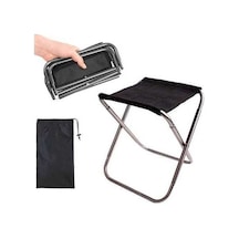 Bloomnest Gümüş Kamp Katlanır Sandalye, Küçük Taşınabilir Kamp Oturma, Ultra Hafif Alüminyum Sandalye, Taşınabilir Kamp Sandalyesi, Kamp Ve Gezi İçin Altın-siyah Altın - Siyah