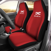 Dacia Sandero  Araca Özel Oto Koltuk Kılıfı PRO - Kırmızı Yeni Lo