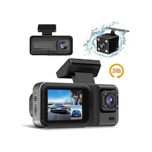 1080p 3 Lensli Wifi Araç İçi Kameralı Ekran Dvr Kaydedici Gece Görüşlü 99263474