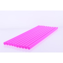 Winnboss Sıcak Silikon Mum Çubuk Pembe - Kalın 11x300mm 10 Lu Paket