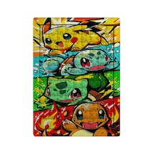Ghostbastır Design Pokemon 99 Parça Ayaklı Puzzle Dekoratif Çocuk Yapbozu 008