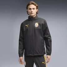 Puma Gsk All-weather Jacket Siyah Erkek Kapüşonlu Yağmurluk