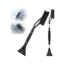 Süpürgeli Araç Buz Kazıyıcı 60 Cm, 2'si 1 Arada Araç Temizleme Fırçası, Buz Kazıyıcı, Çırpma Teli, Ot Diğer