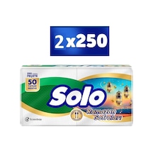 Solo Süper Peçete 250 Li X 2 Paket