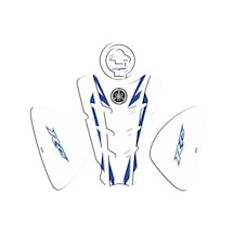 Yamaha R25 2014 - 2018 Uyumlu Tank Pad Set 012 Standart