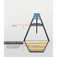 Kanca Boru Mengene Sehpası 2"-3" için Uyumludur