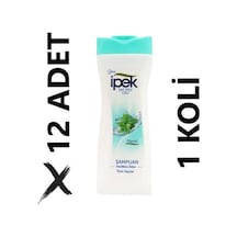 İpek Saf İpek Özü Mentol Şampuan 12 X 480 Ml