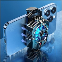 Gaming Cep Telefon Sessiz Soğutma Fanı Radyatör Soğutucu İos Android Pubg Gaming Soğutucu Uyumlu