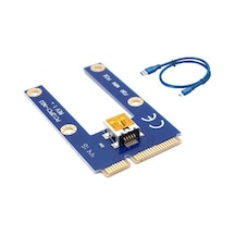 Pci-E 1X To 16X Mini Usb 3.0 Riser Yükseltici Kart 4276P Uzatma E