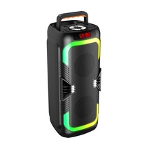 Çeşithane Abs-4220w Taşınabilir Bluetooth Hoparlör Çift Hoparlörlü-siyah