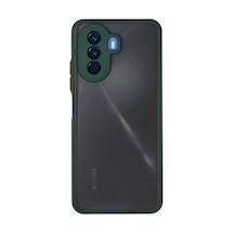 Huawei Nova Y70 Kılıf Montreal Silikon Kapak - Yeşil 0.2M-Çok Renkli