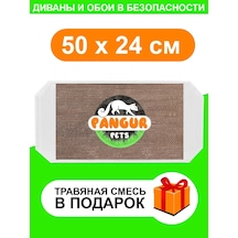 Pangur Kediler İçin Mukavva Ve Kırışık Yüzeyli Yere Yerleştirilen Tırmalama Direği 329722778