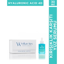 Volkan Ates Natural & Beauty Hyaluronic Acıd 4D   Yüz Serumu Cam Şişe 30 ML