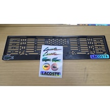 Siyah Plakalık Universal Klipsli 2 Adet Lcst Etiket Set 2 Set