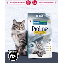 Proline Proline Aktif Karbonlu Topaklanan Doğal Kedi Kumu 10 Lt