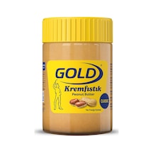 Gold Kremfıstık 340 G - %81 Yer Fıstıklı, Trans Yağsız, Doğal Protein Kaynağı 2'li Ekonomik Pak Tarı
