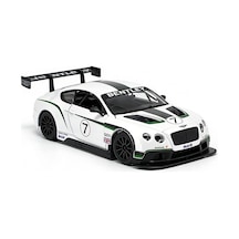Bentley Continental Gt3 Beyaz 1/24 Araba Diecast Model