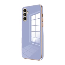 Newface Samsung Galaxy A35 5g Kılıf Volet Silikon - Mavi