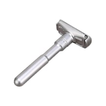 Ayarlanabilir Çift Taraflı Tıraş Bıçağı Gümüş 1 Adet