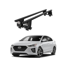 Royal Hyundai Ioniq 2016 Ve Sonrası Uyumlu Siyah Ara Atkı Port Bagaj Tavan Barı