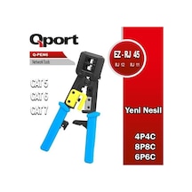 Qport Q-pen6 Yeni Nesil Ez Rj45-rj11-rj12 Pense