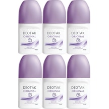 Deotak Roll-on 35ml Original Women/kadın 6 Lı Set