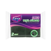 Parex Klasik Yeşil Sünger 2 Adet