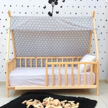 Markaawm Markaawm Bodrum Montessori Yatak Doğal Çam Karyola Akçaağaç