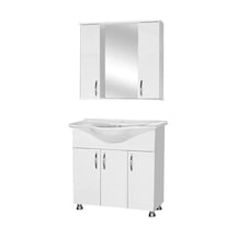 90 Cm Mdf Banyo Dolabı Suntalam Antrasit 90 Cm Mdf Banyo Dolabı Suntalam Antrasit