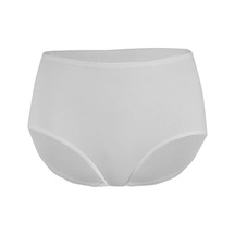 6 Adet Yıldız Bayan Likralı Yüksek Bel Külot Beyaz 3745 Beyaz