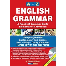 A to Z English Grammar A'dan Z'ye İngilizce Dilbilgisi - B. Orhan Doğan - Bora Yayıncılık