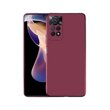 Xiaomi İle Uyumlu Redmi Note 11 Pro 5g Kılıf Premier Silikon Kapak, Mürdüm