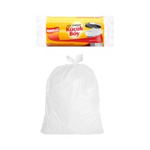 Küçük Boy Çöp Poşeti 30'lu 40x50 Cm, Sızdırmaz Ve Yırtılmaz, Ekonomik Küçük Boy Çöp Torbası, Geri Dönü