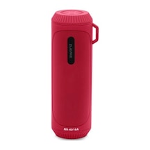 Sword Led Fenerli Outdoor Bluetooth Hoparlör Red