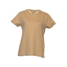 Vigoss Baskılı Kadın T-shırt 13193-03370 Kum