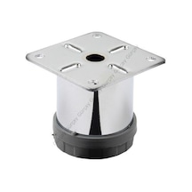 Gürçayhırdavat Metal Mobilya Ayağı Krom Çap 42Mm - 5Cm (4 Adet)
