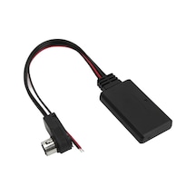 Tbest Araç Bluetooth Modülü, Bluetooth 5.0 Aux In, Kablosuz, Siyah, Abs Malzeme, Pioneer Cd Ip Bus Uyumlu