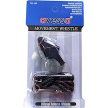 Avessa Dk-30 Profesyonel Düdük Ipli Siyah 120db Çok Renkli
