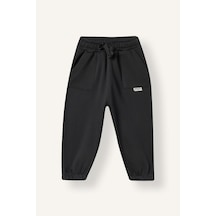 Defacto Jogger Fit Yama Cepli Basic Sweatshirt Kumaşı Eşofman Altı Erkek Bebek I4180a526wnar221 Antrasit-ar221