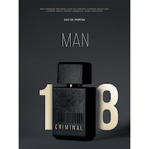 Criminal Man 18 Edp 50 ml Erkek Parfüm