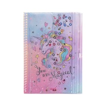Vuki Sulu Çantalı Defter A5 Unicorn 2/s Çok Renkli